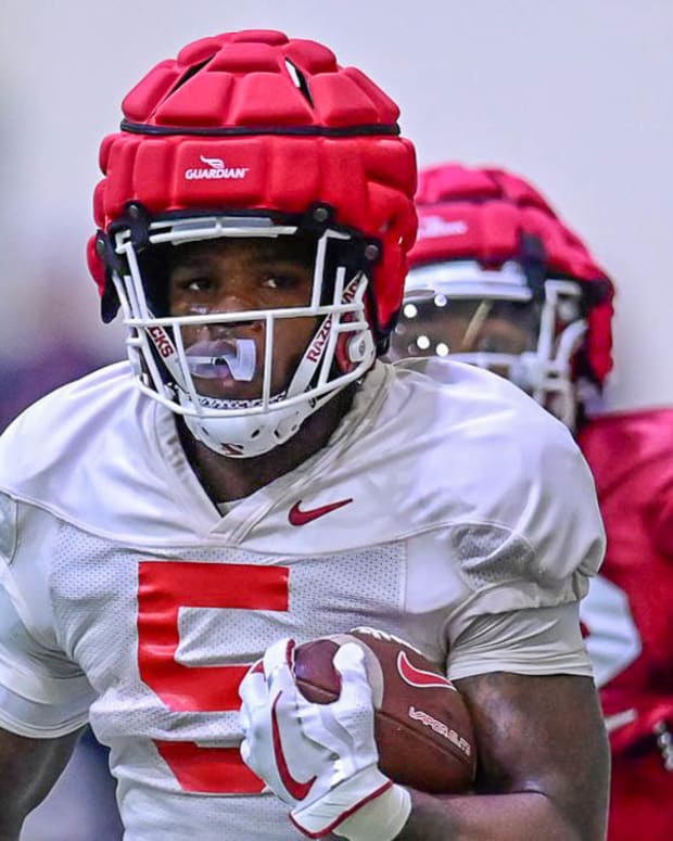 041622-Raheim Sanders-Spring Practice-ua